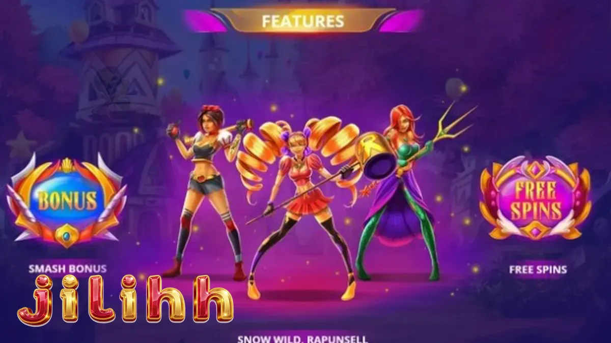 Isang makulay at kakaibang eksena mula sa slot game na I Hate Fairytales